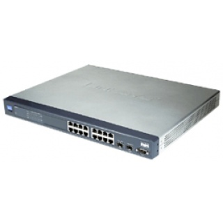 Cisco SRW2016 web switch 16 port. GE