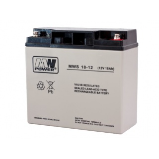 Akumulator MW Power MWS 18 Ah 12V