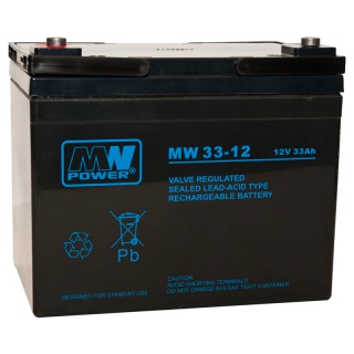 Akumulator MW Power MW 33 Ah 12V