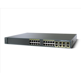 Cisco Catalyst 2960G-24TC-L 24 10/100/1000, 4 T/SFP LAN Base Image