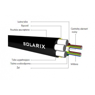 Kabel do wdmuchiwania SXKO-MICROOS- HDPE MICRO 1,6mm Solarix 8