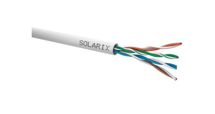 Kabel instalacyjny SOLARIX UTP kat. 5e BOX 500m