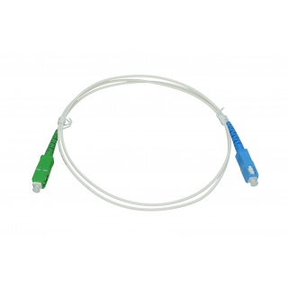 Patchcord Medium White SC/APC-SC/UPC 2m SX 2mm